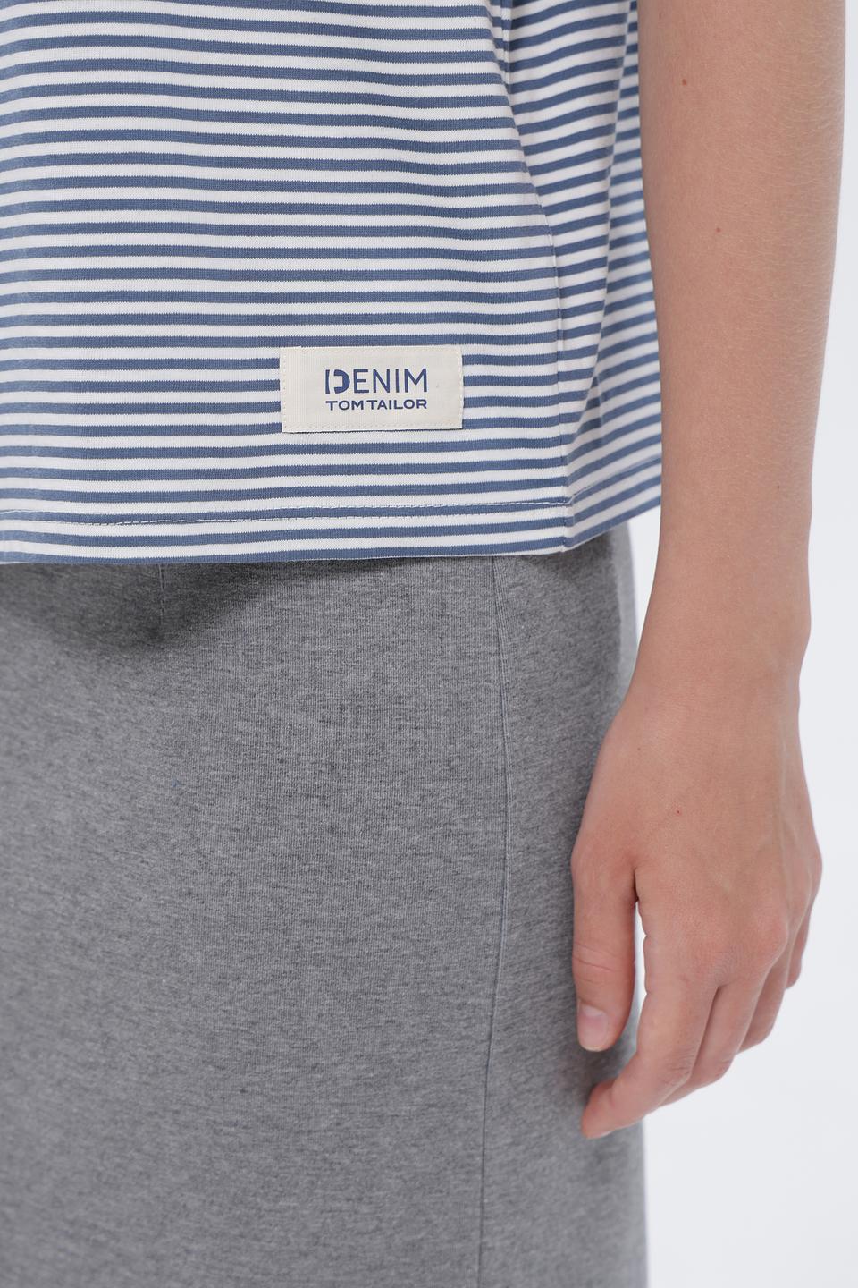 Футболка Tom Tailor denim в полоску