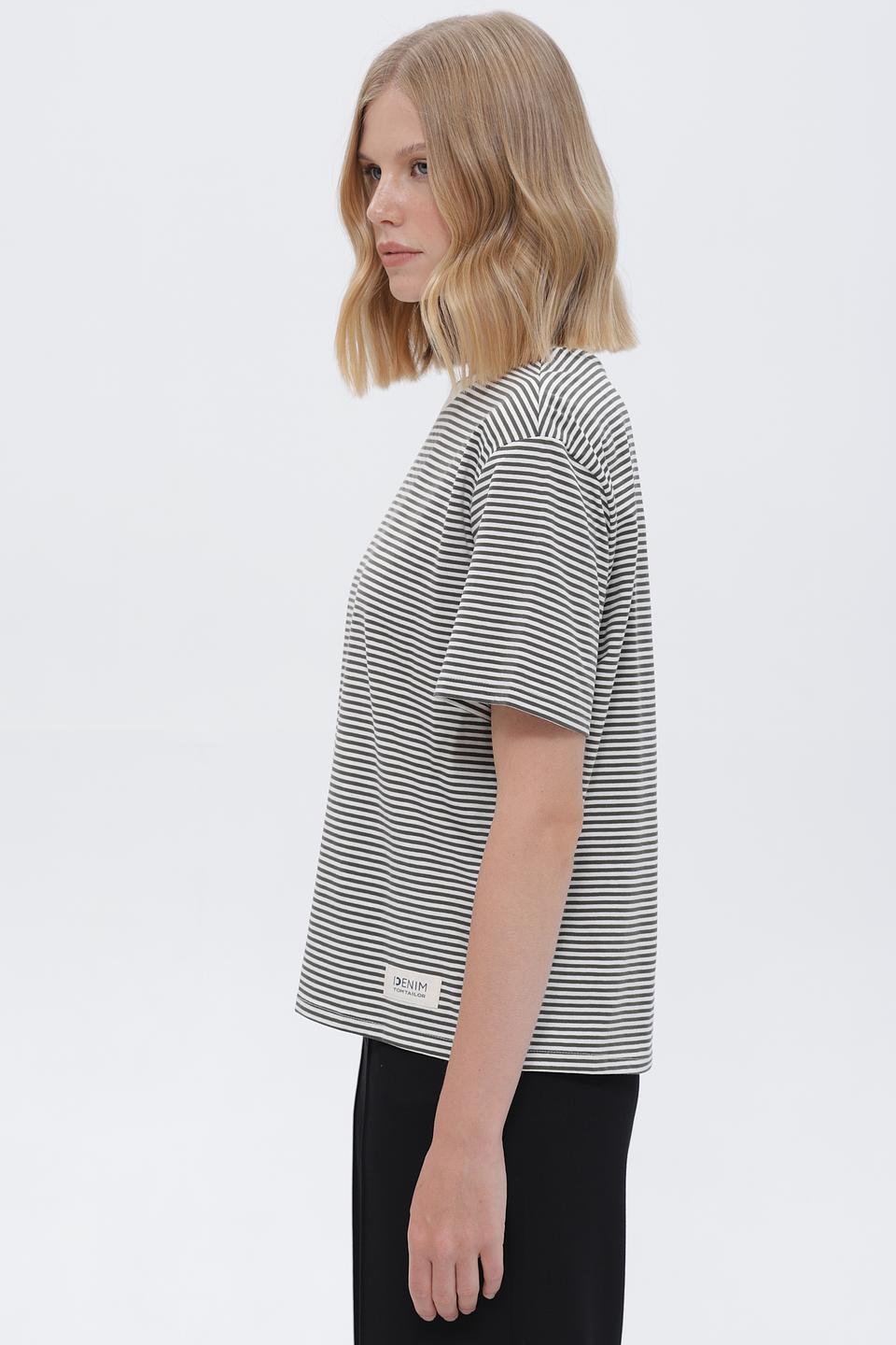 Футболка Tom Tailor denim в полоску