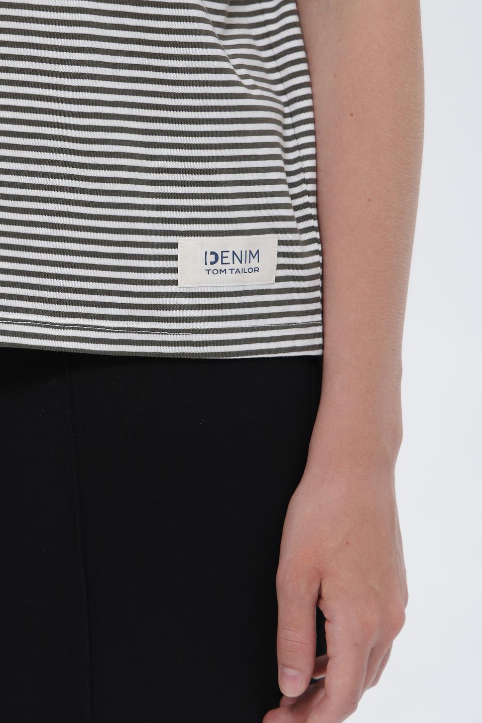 Футболка Tom Tailor denim в полоску