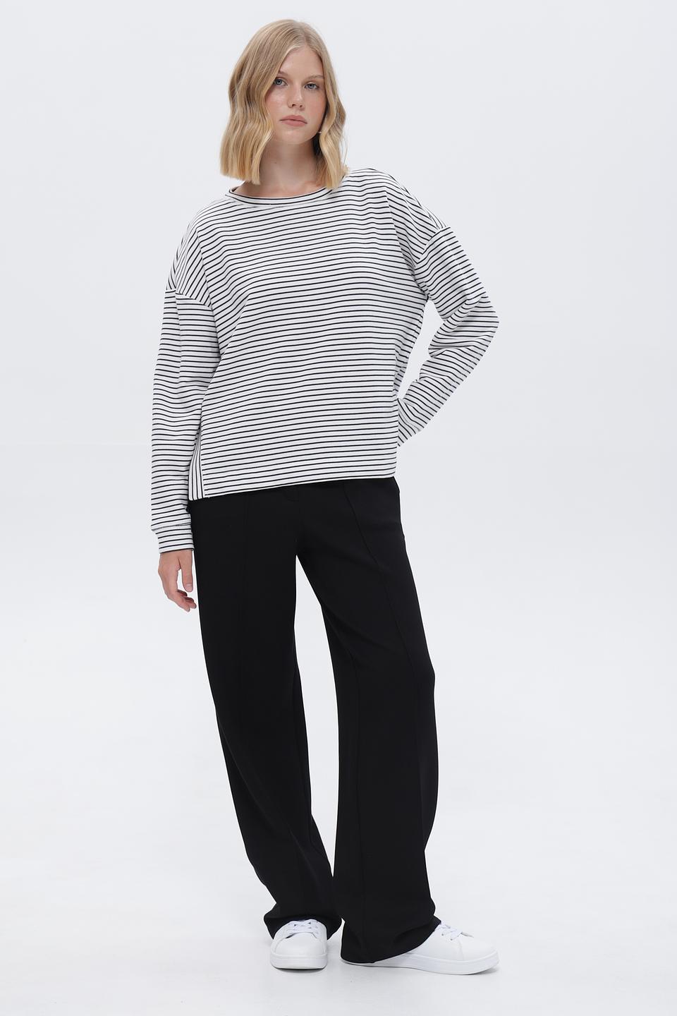 Пуловер Tom Tailor в полоску