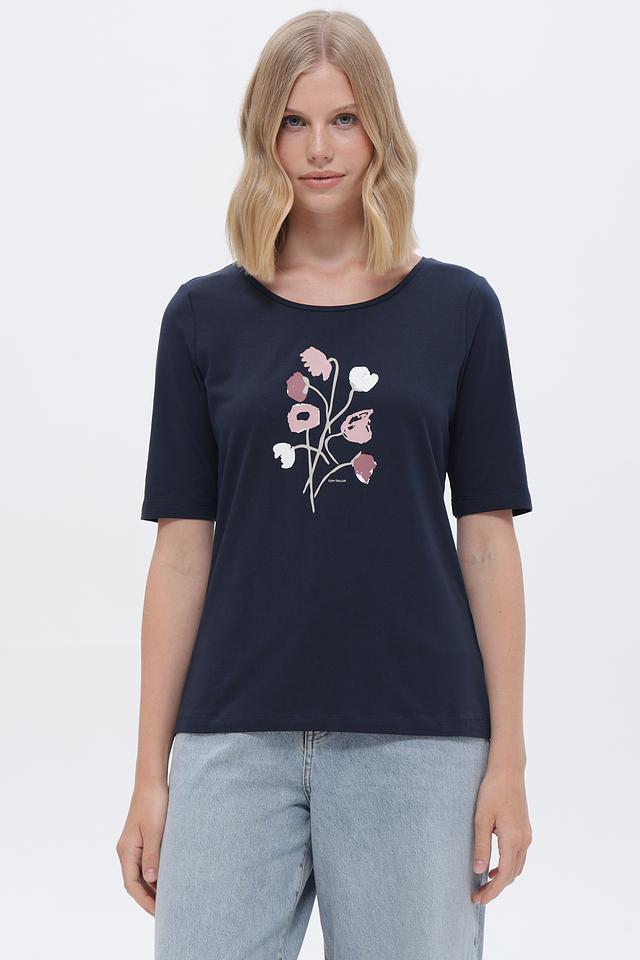 Футболка Tom Tailor с цветочным принтом