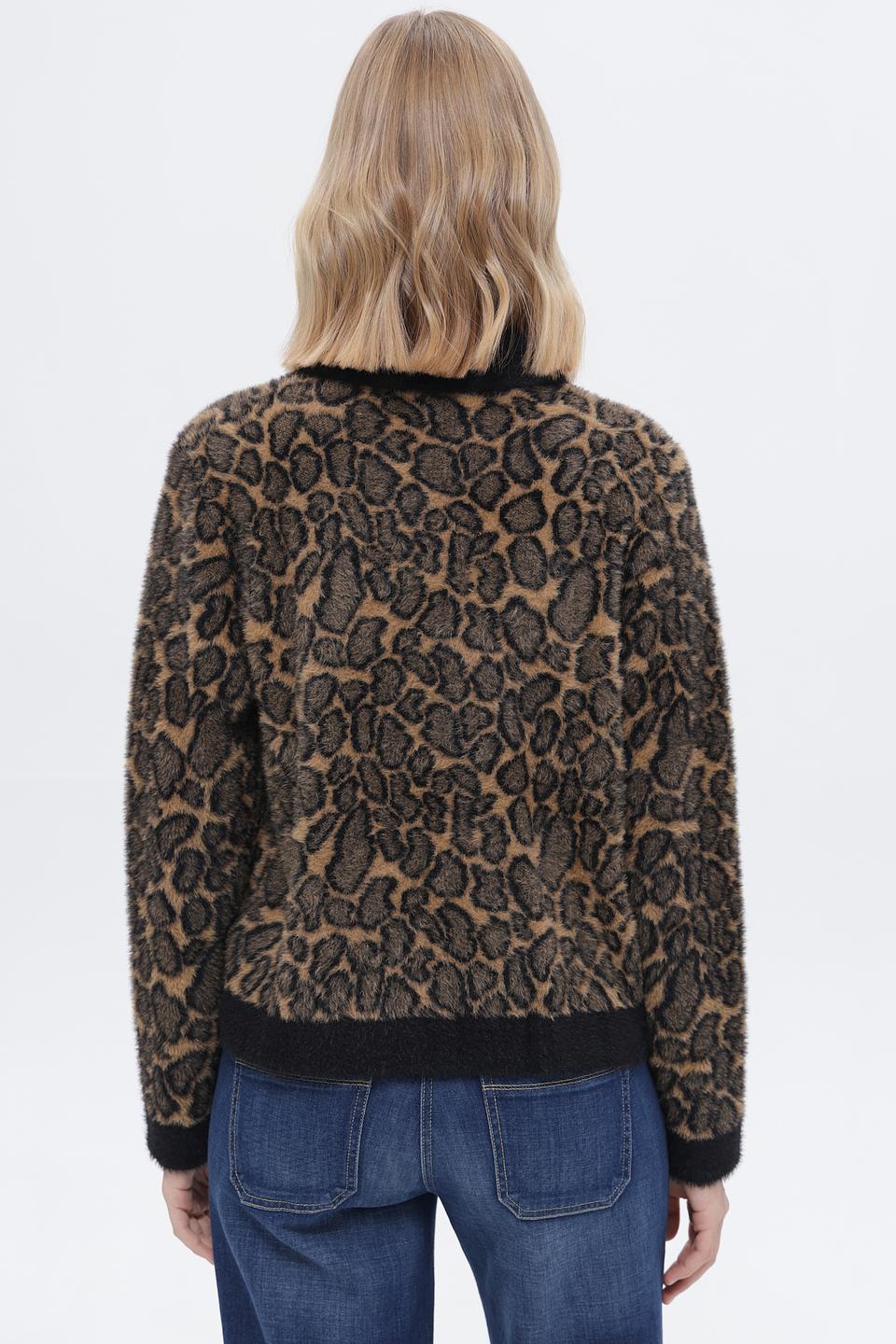 Жакет Passioni леопардовый