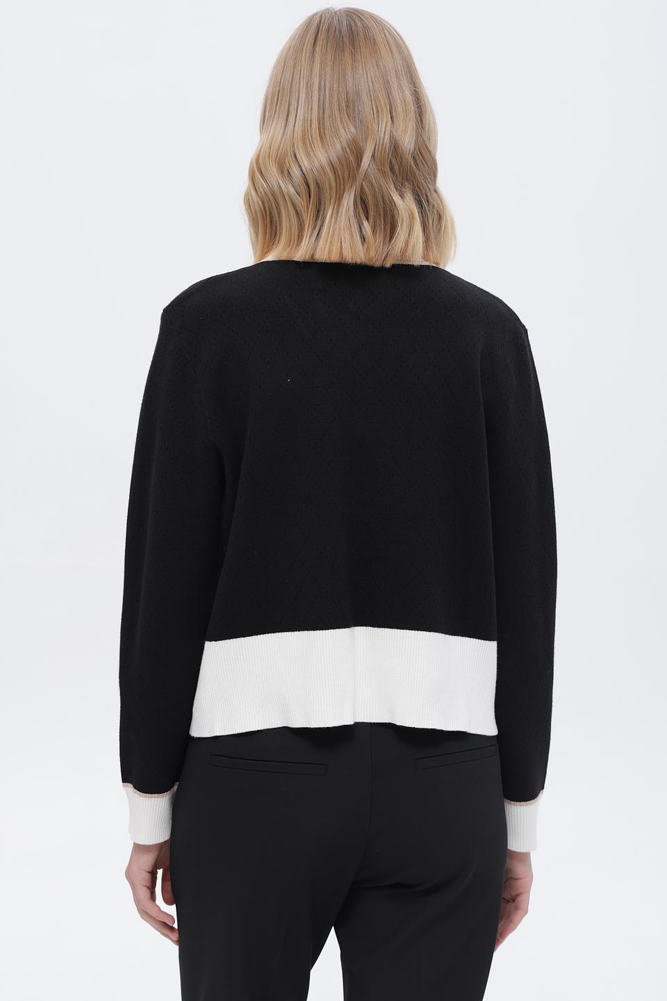 Жакет Passioni с контрастной отделкой