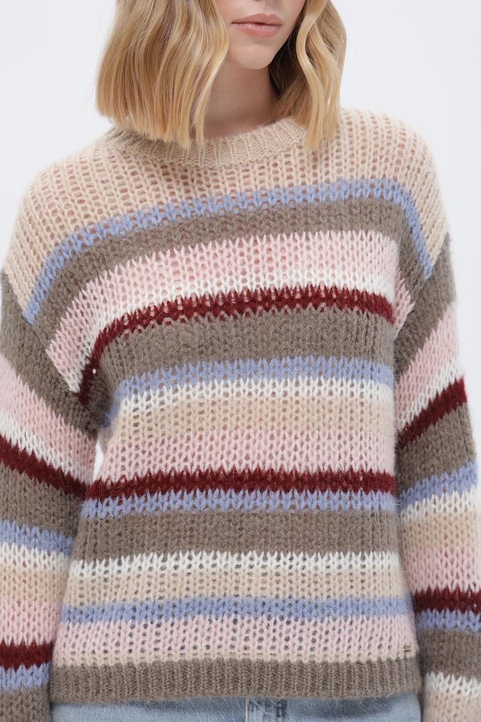 Пуловер Cinque в полоску