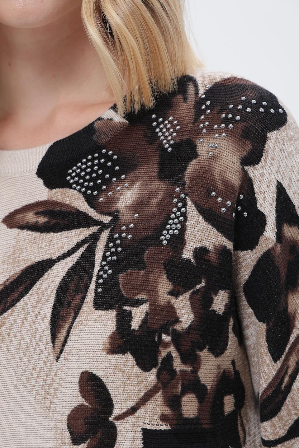 Пуловер Betty Barclay с цветочным принтом