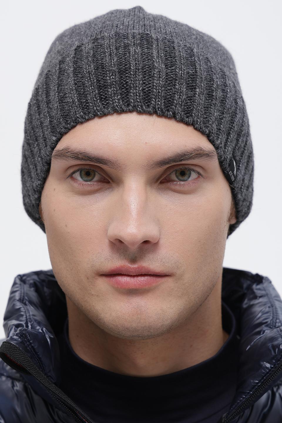 Шапка ADL man серая