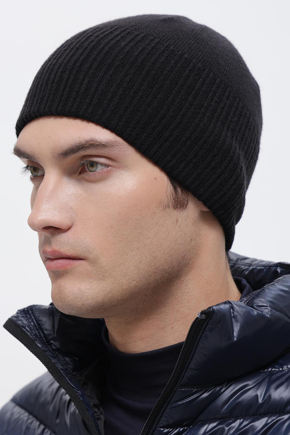 Шапка ADL man черная