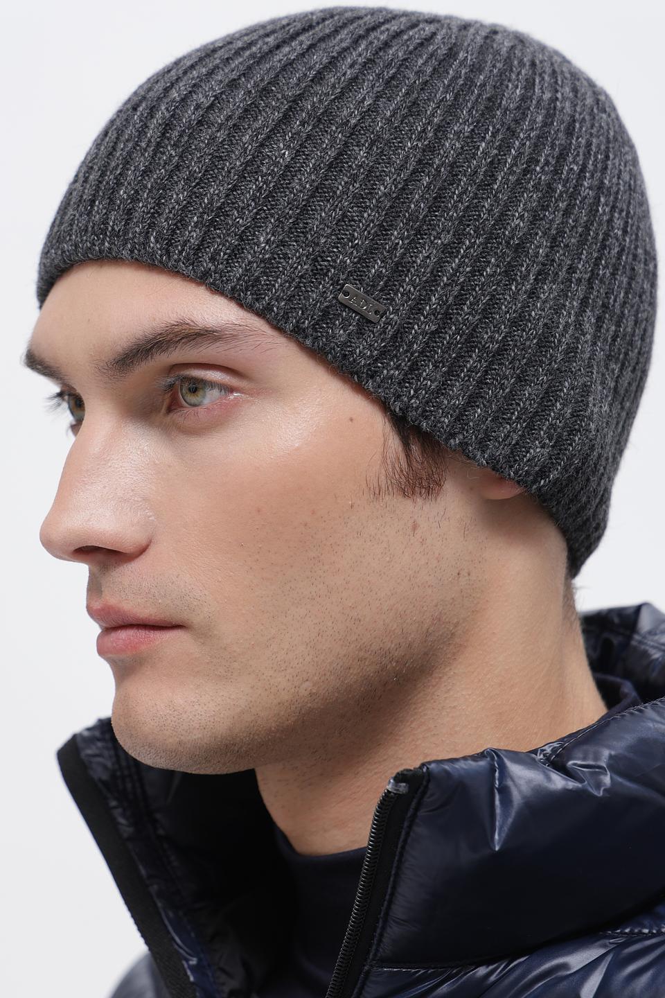 Шапка ADL man серая