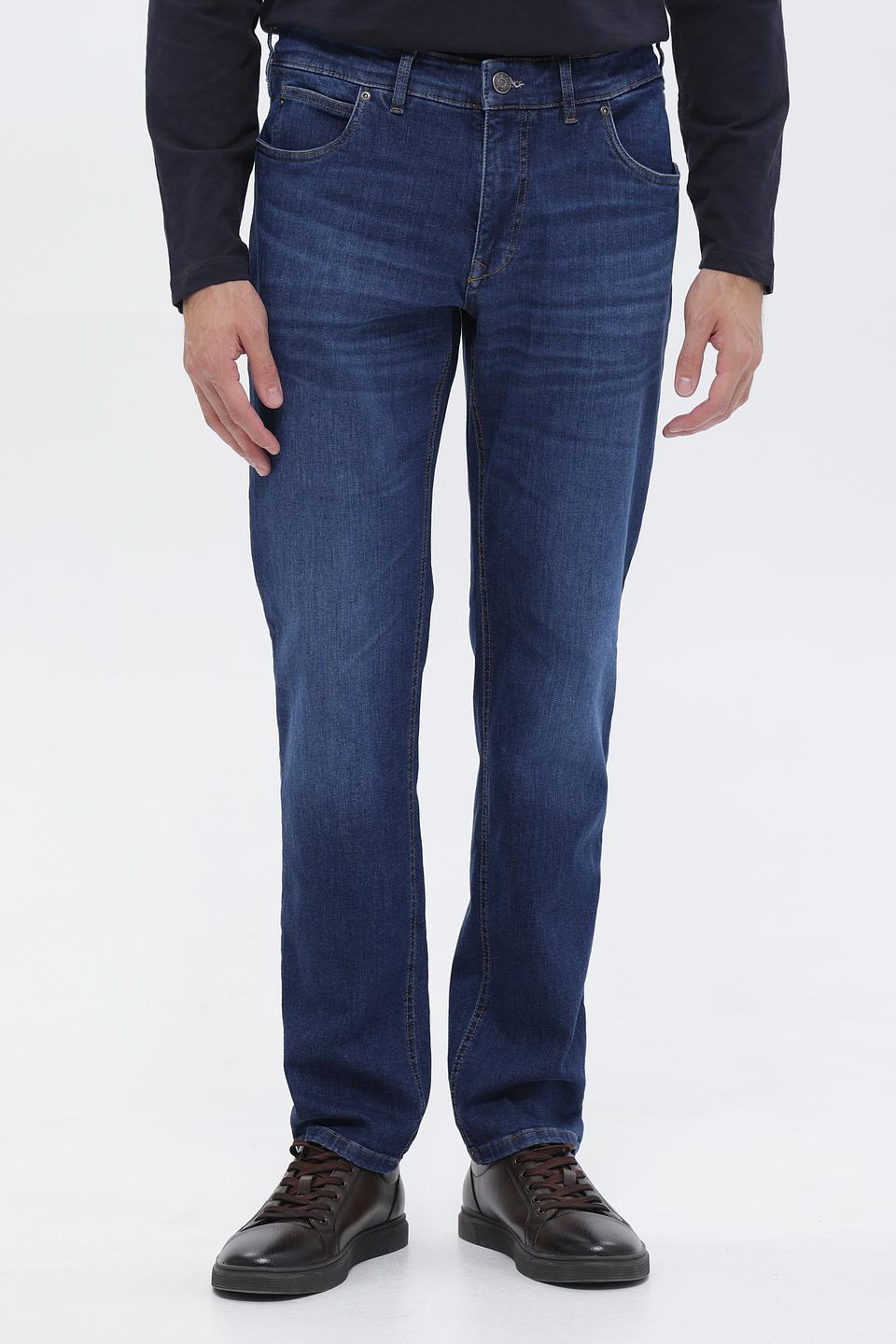 Джинсы Gardeur синие прямые