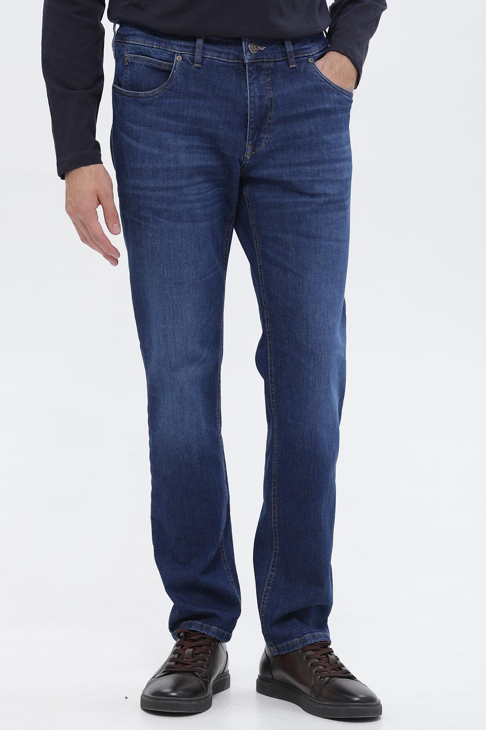 Джинсы Gardeur синие прямые