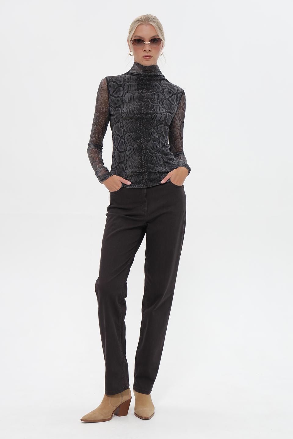 Блузка Catnoir с принтом reptile