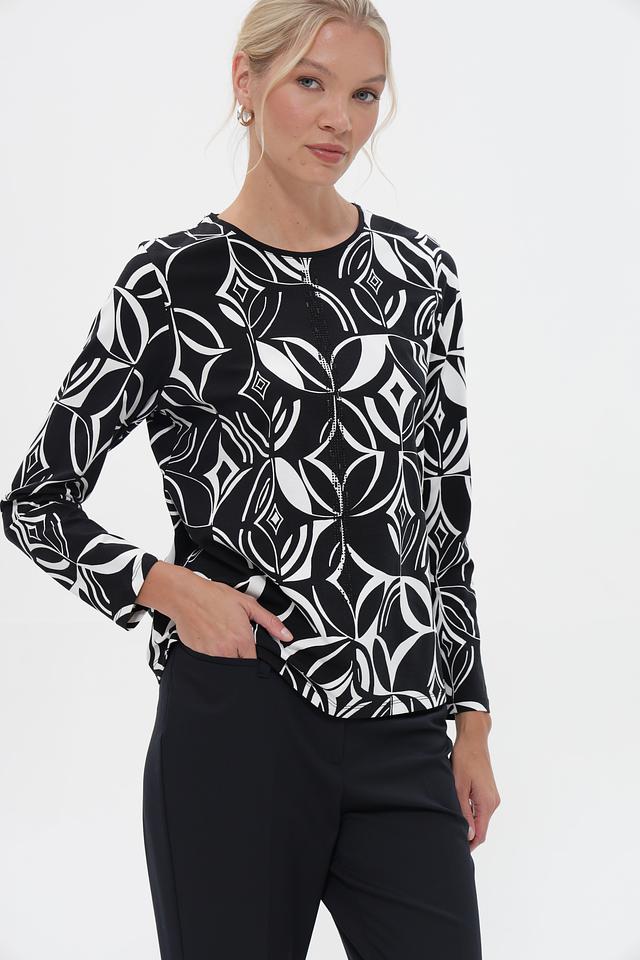 Футболка Barbara Lebek с принтом