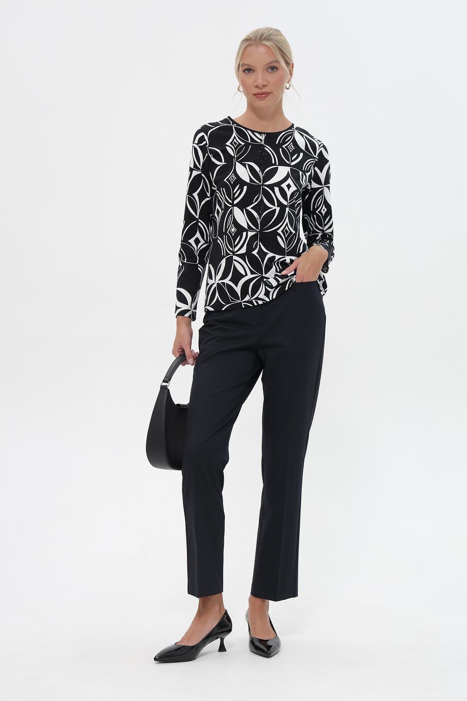 Футболка Barbara Lebek с принтом