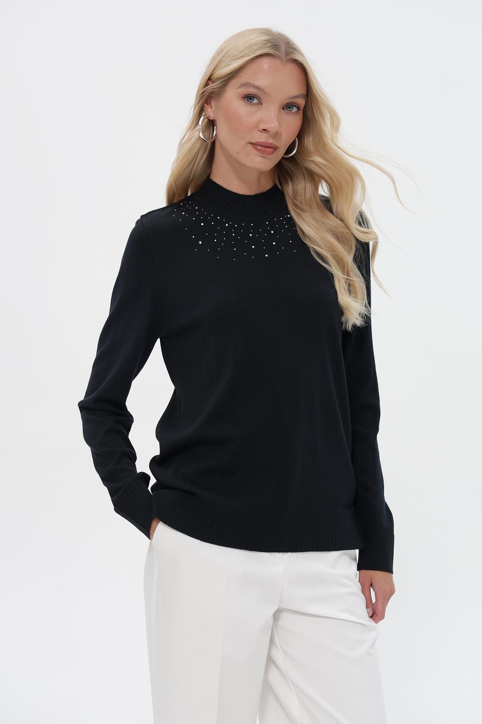 Пуловер Barbara Lebek с декором