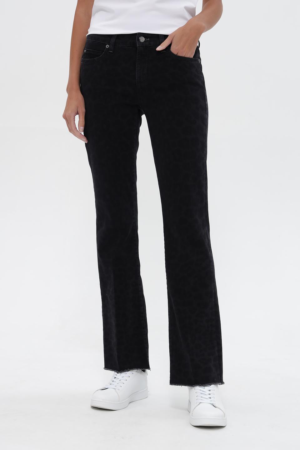 Джинсы Cambio с необработанным краем