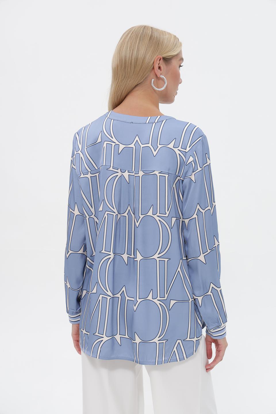 Блузка Lecomte с принтом