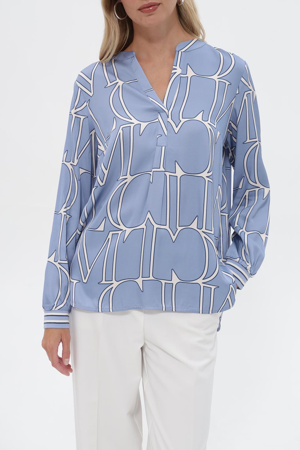 Блузка Lecomte с принтом