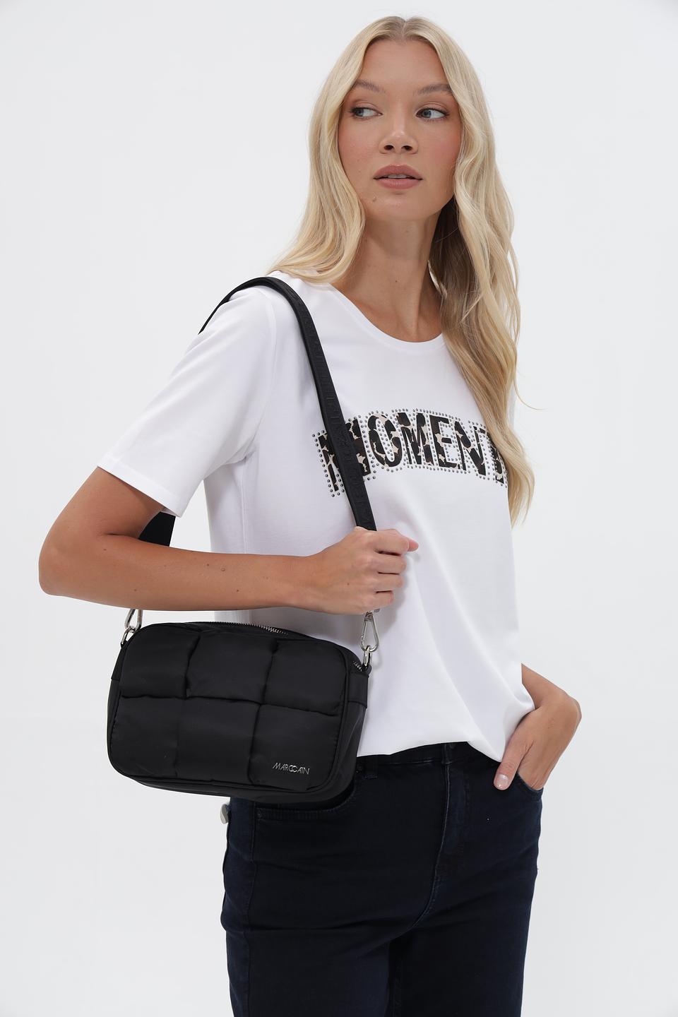 Сумка Marc Cain стеганая черная