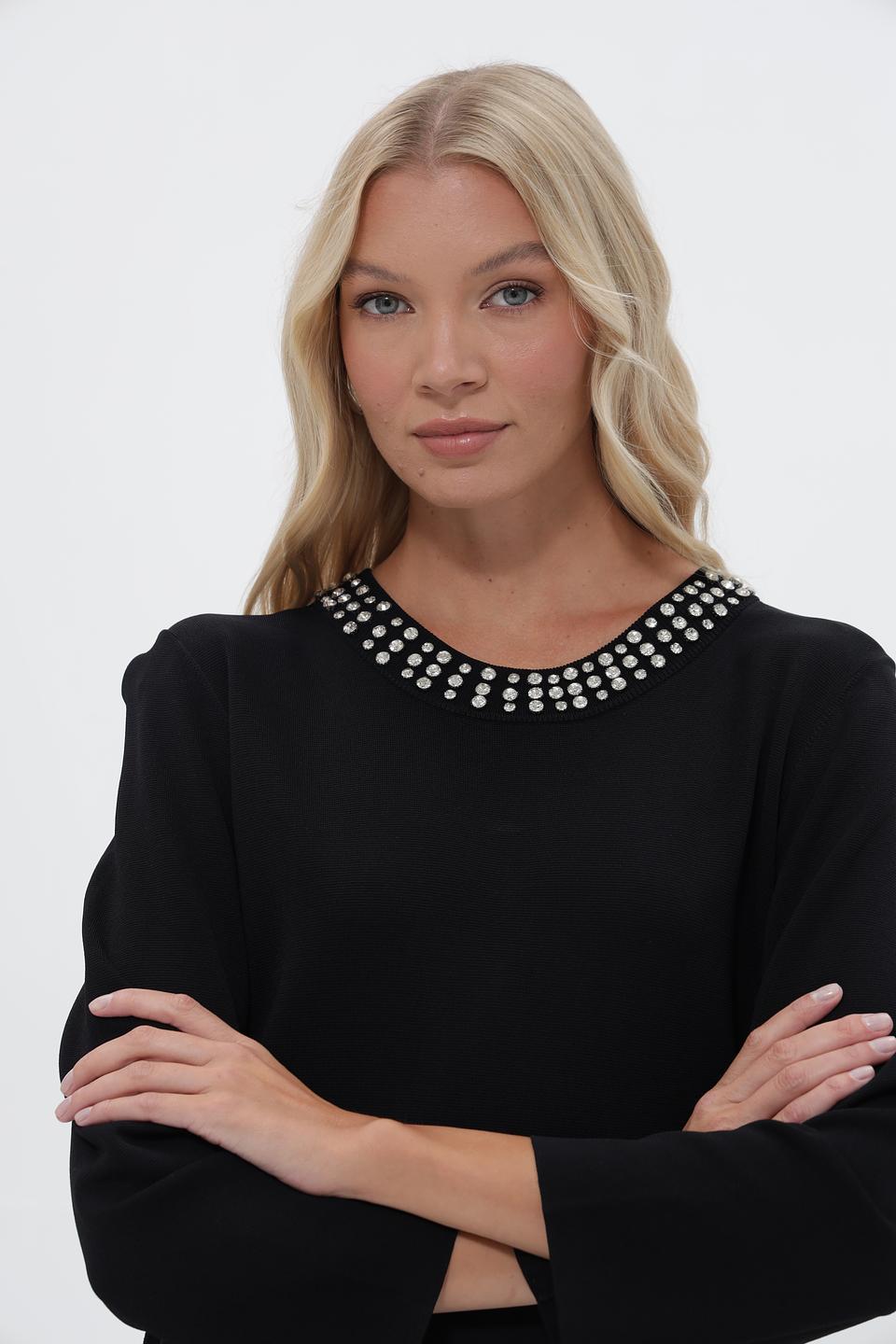 Платье UNQ с жемчужным декором