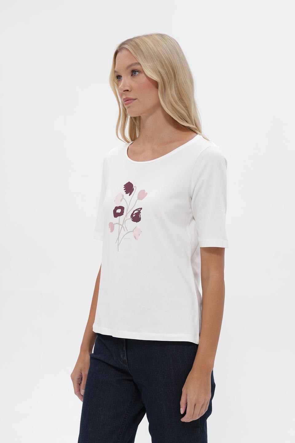 Футболка Tom Tailor с цветочным принтом