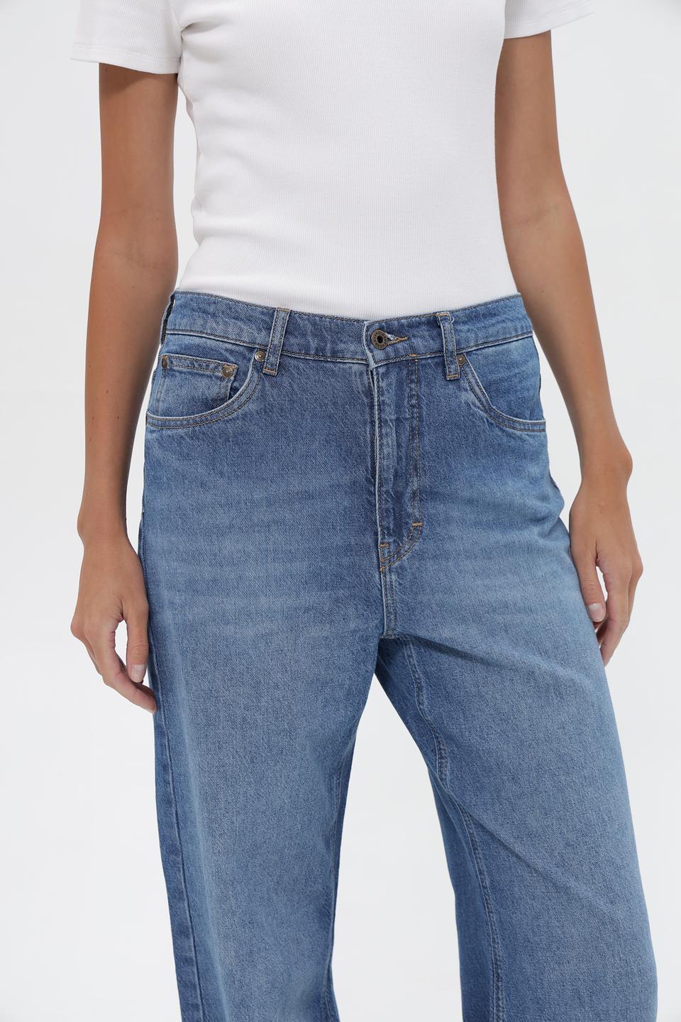 Джинсы Cinque клеш голубой