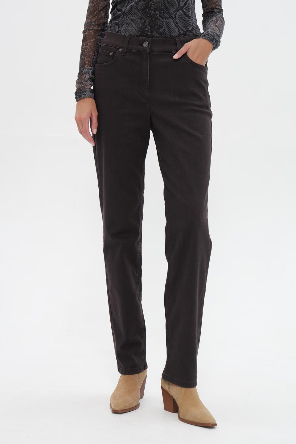 Джинсы ZRS прямые, графит