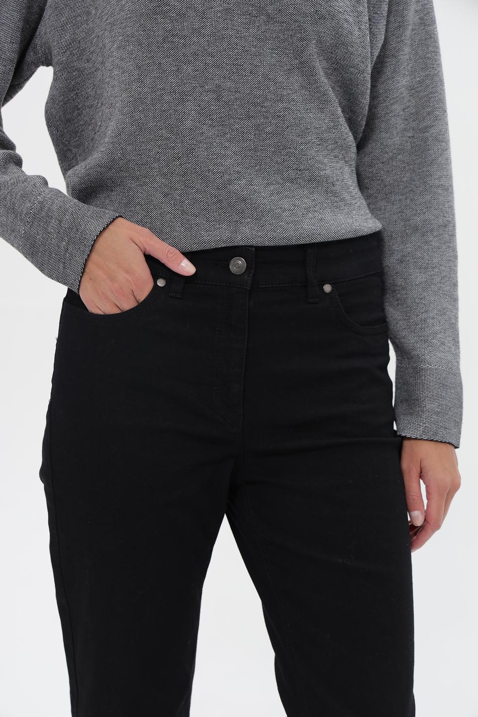 Джинсы ZRS прямые, черные