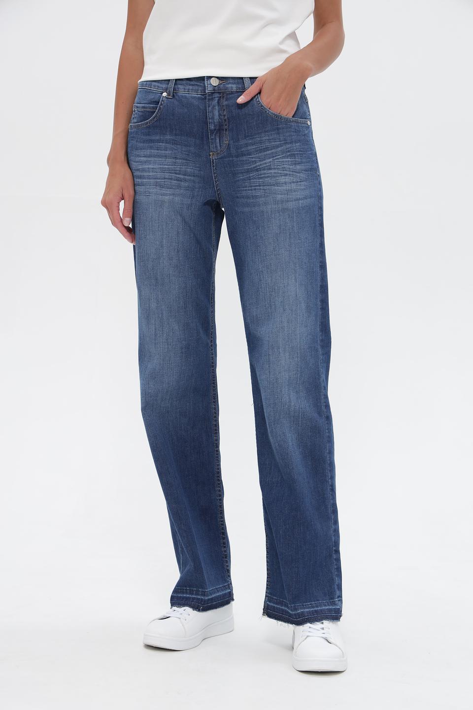 Джинсы клеш Angels синие