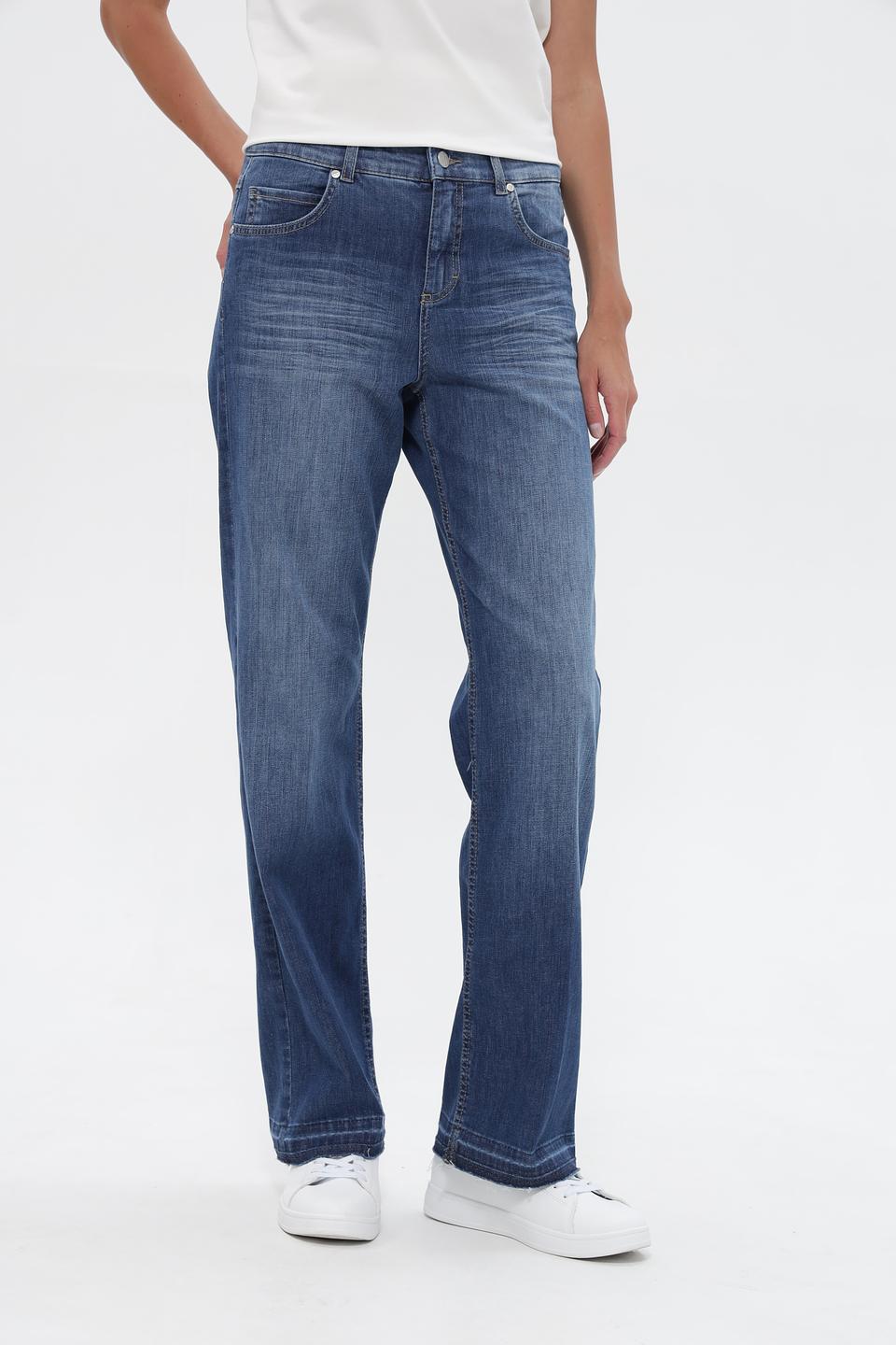 Джинсы клеш Angels синие