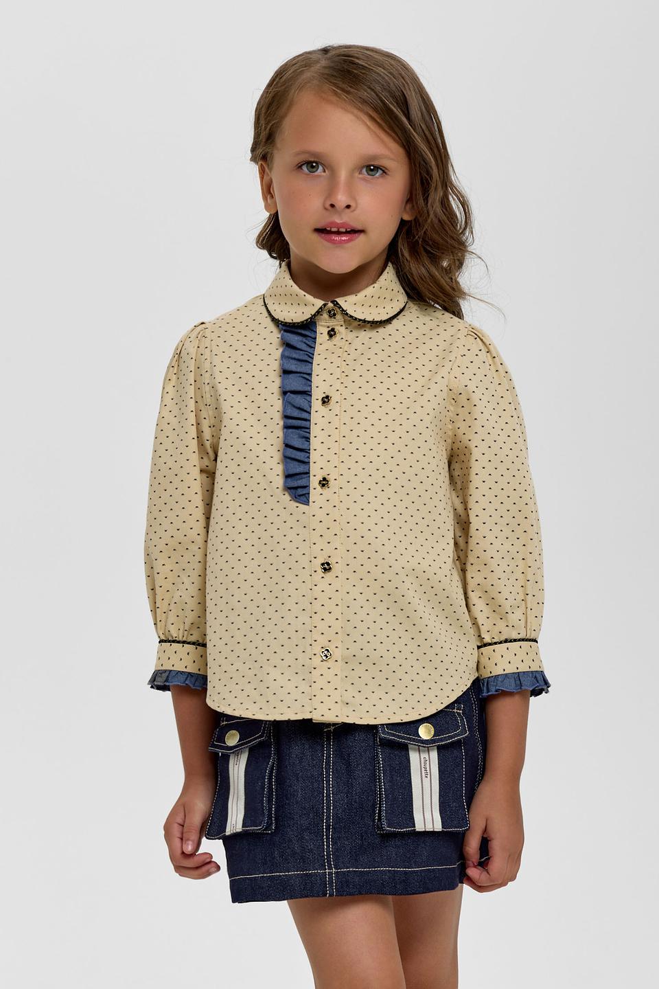Блуза Choupette дев. в горошек