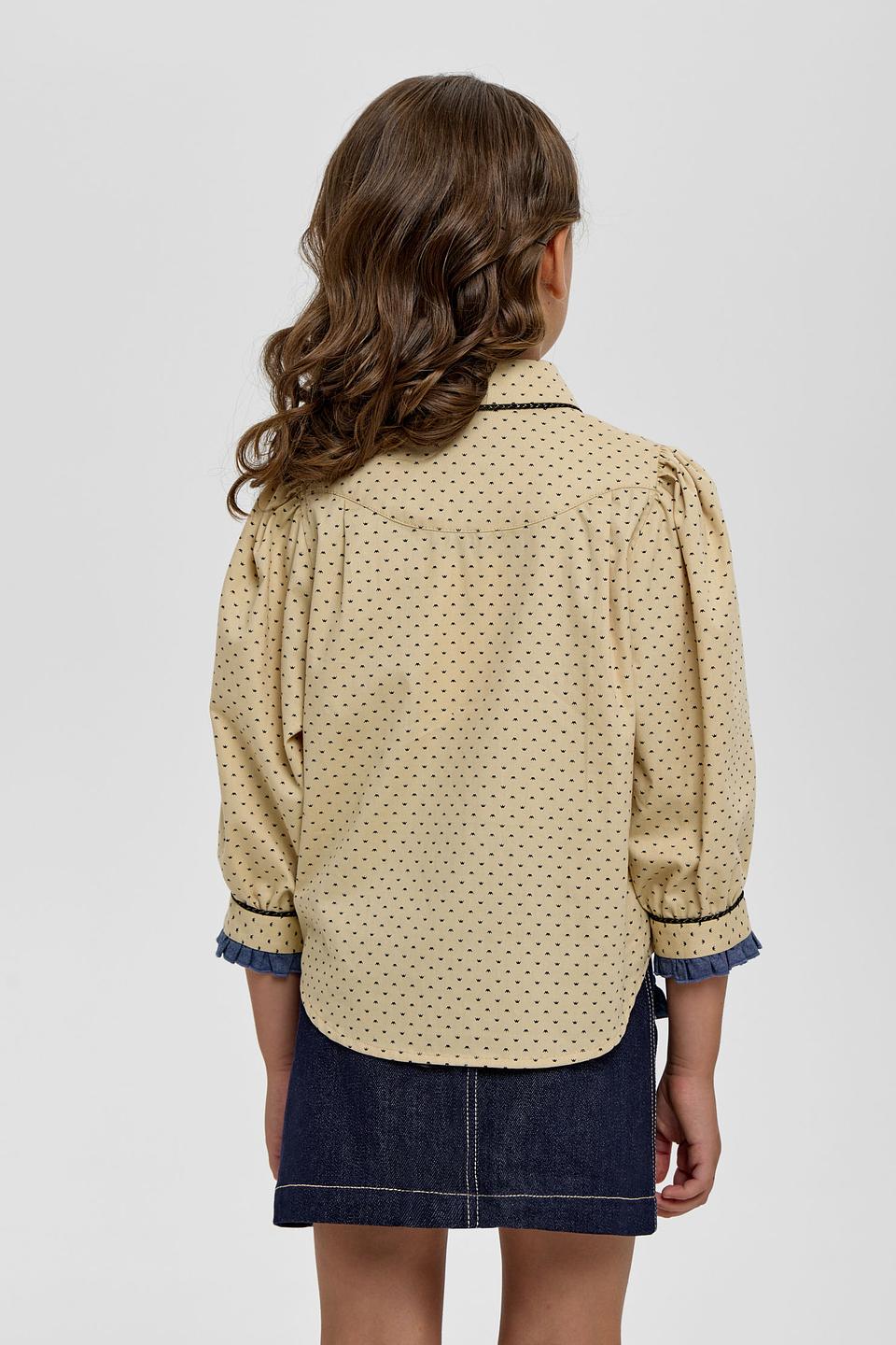 Блуза Choupette дев. в горошек