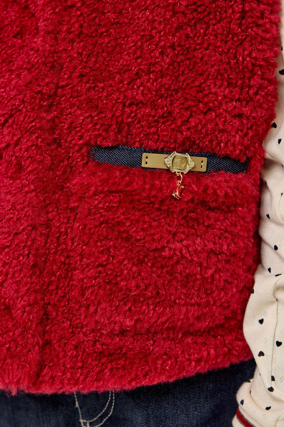 Жилет Choupette дев. бордовый