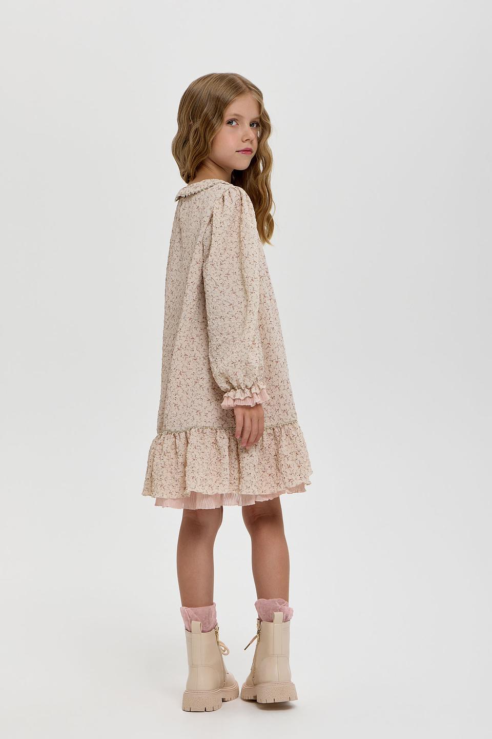 Платье Choupette дев. с цветочным принтом