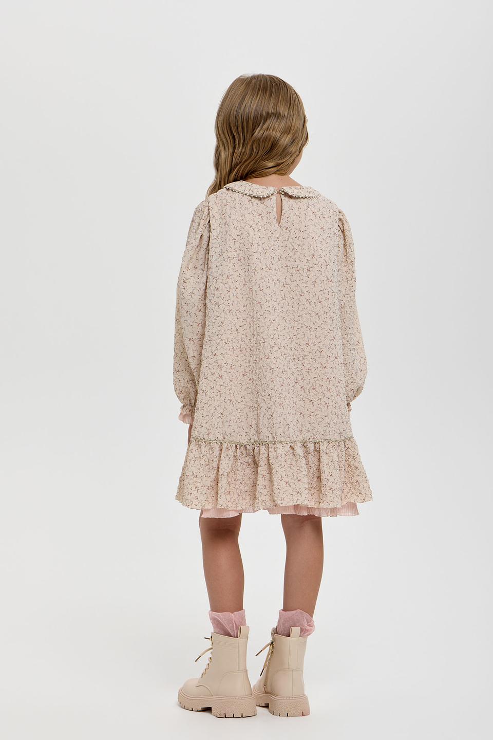 Платье Choupette дев. с цветочным принтом