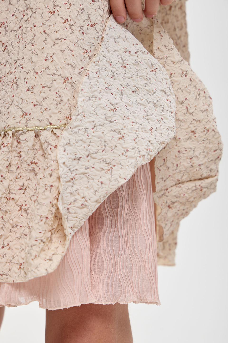 Платье Choupette дев. с цветочным принтом