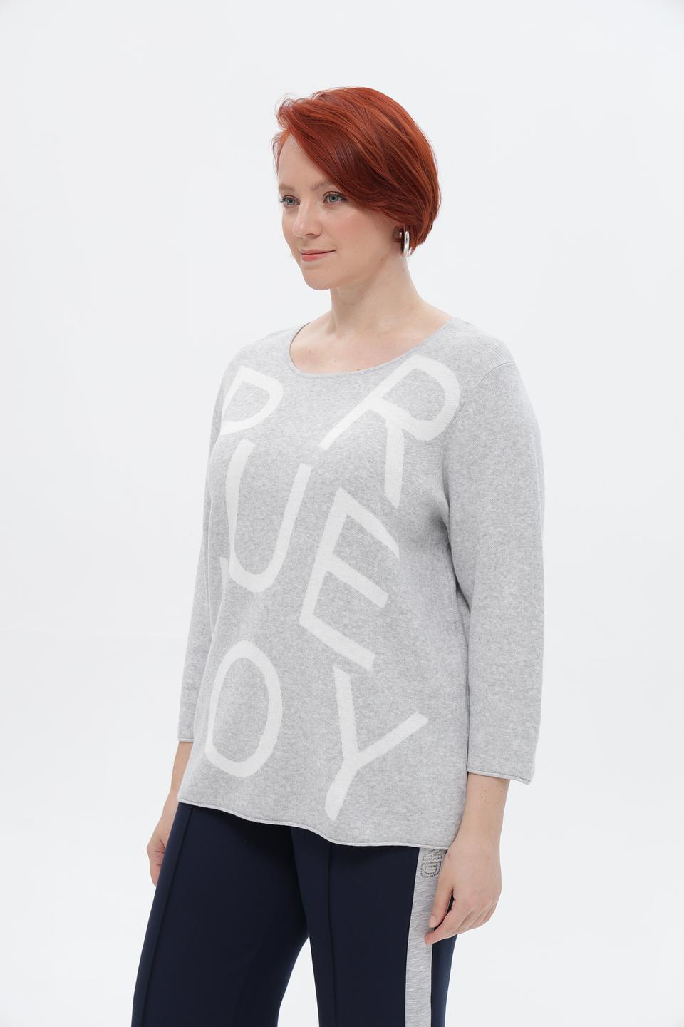 Пуловер Via Appia DUE серый