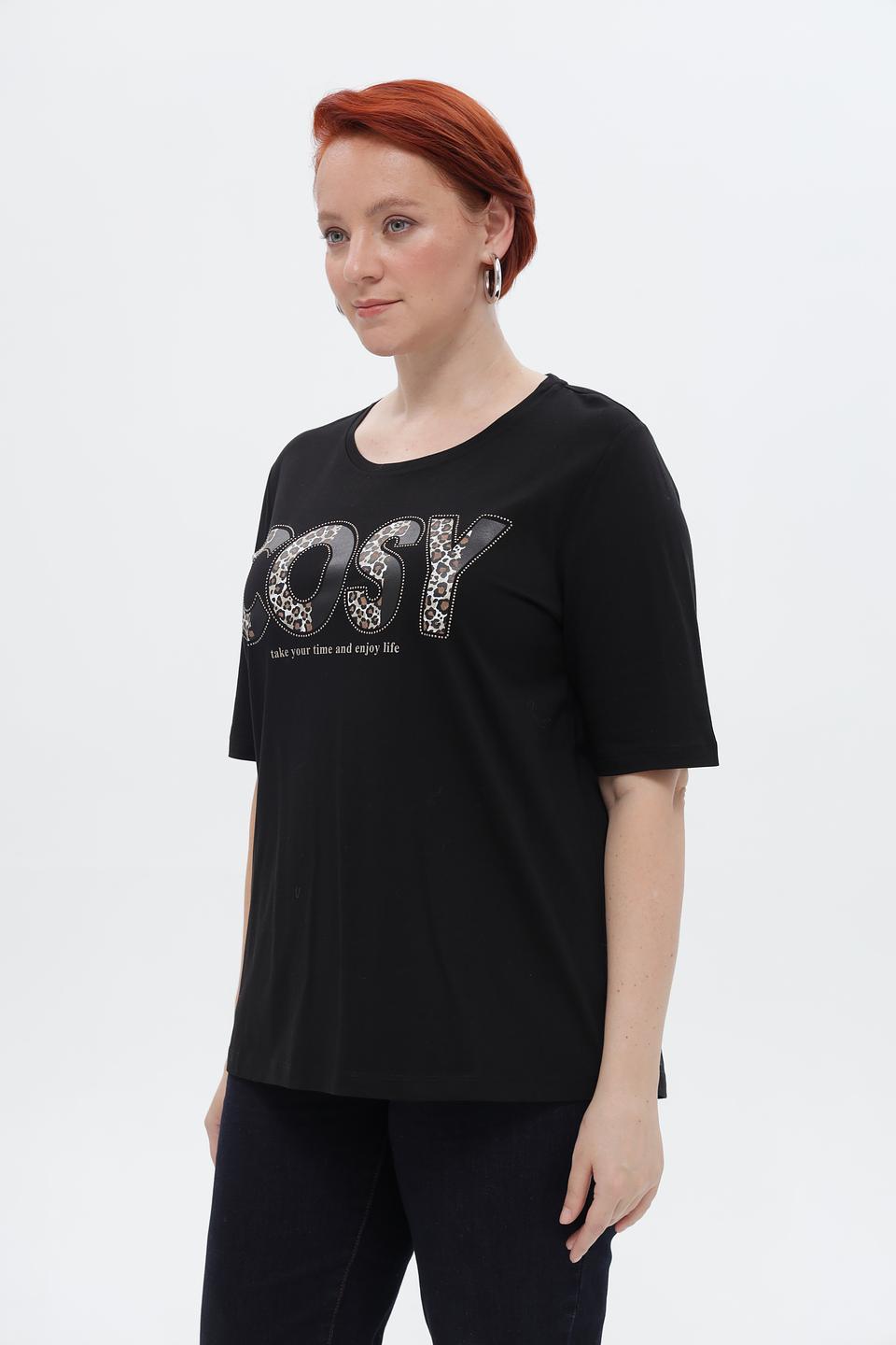 Футболка Via Appia с надписью