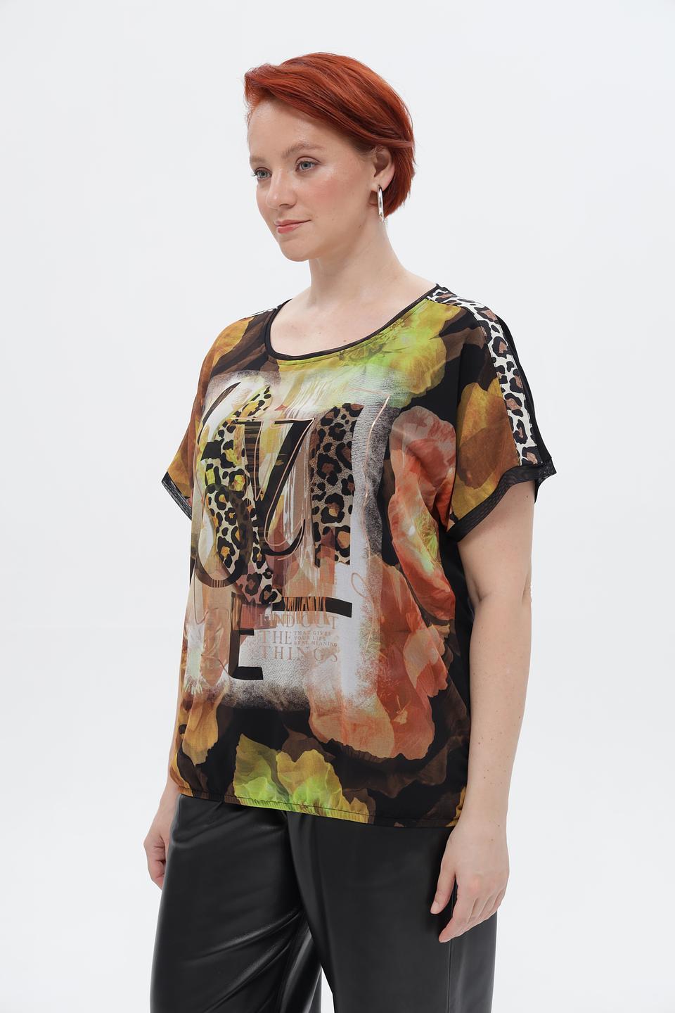 Блузка Via Appia с принтом