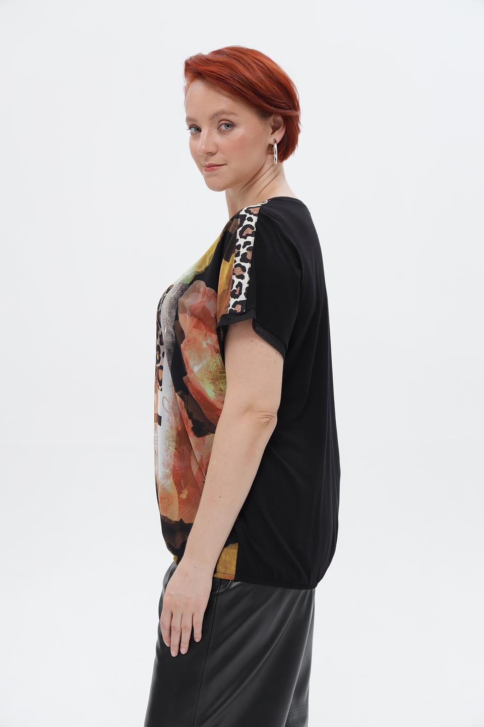 Блузка Via Appia с принтом