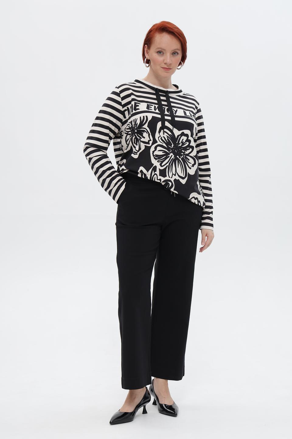 Брюки Via Appia DUE черные