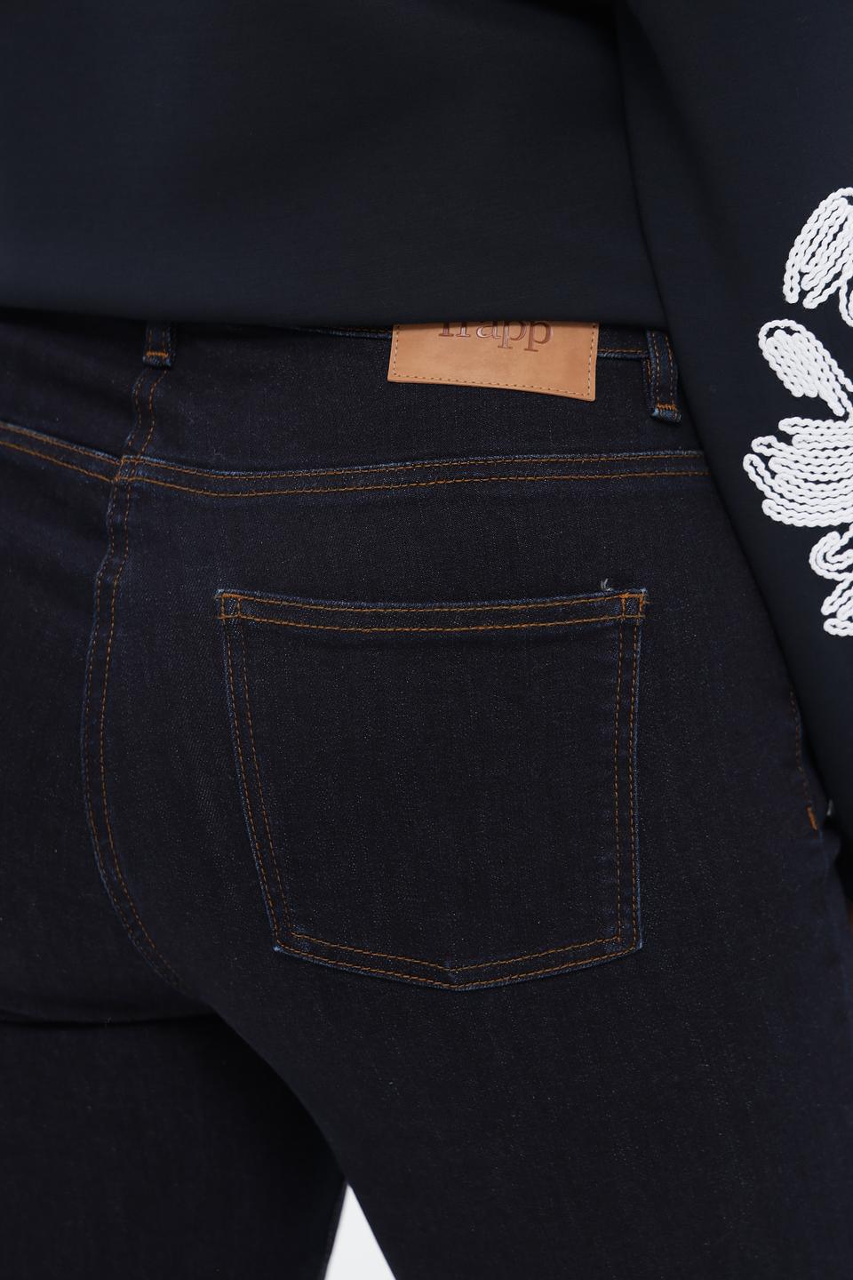 Джинсы Frapp клёш тёмно-синие