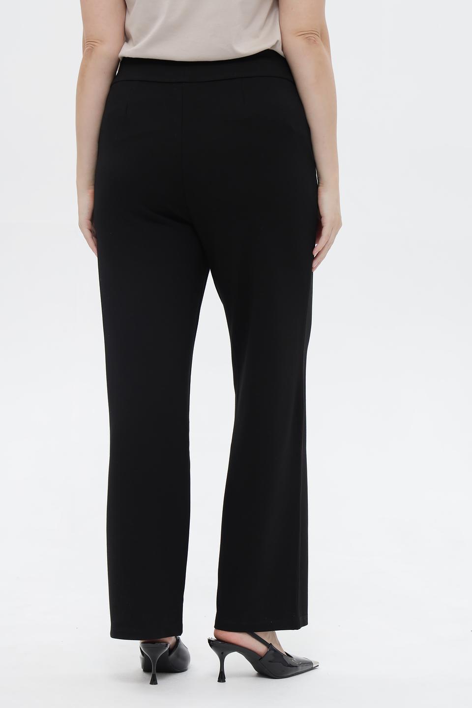 Брюки Lebek с поясом чёрные