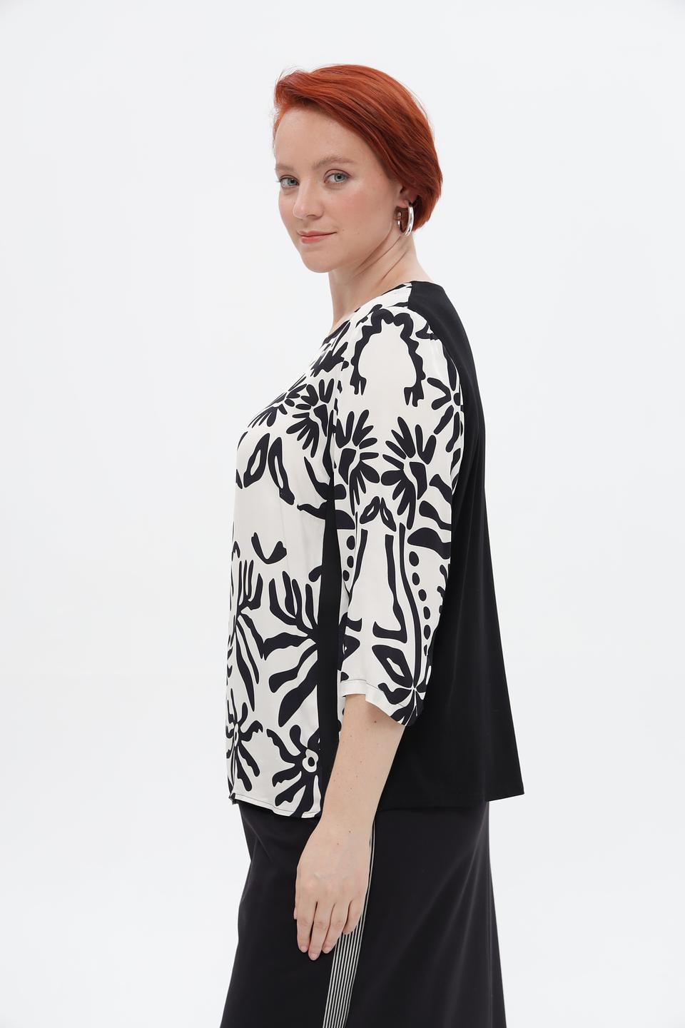 Блуза Tuzzi с цветочным принтом