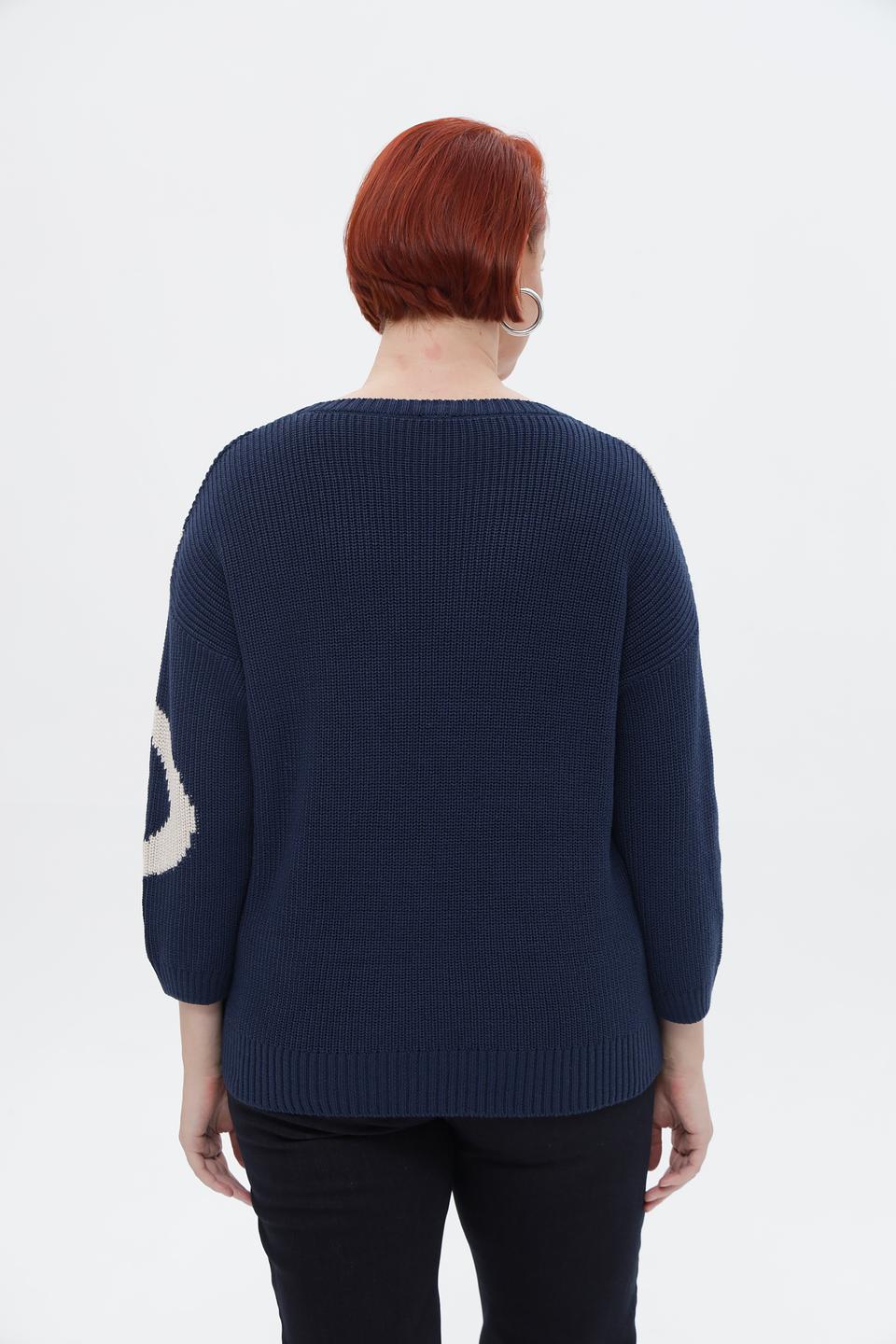 Пуловер Rabe collection с узором