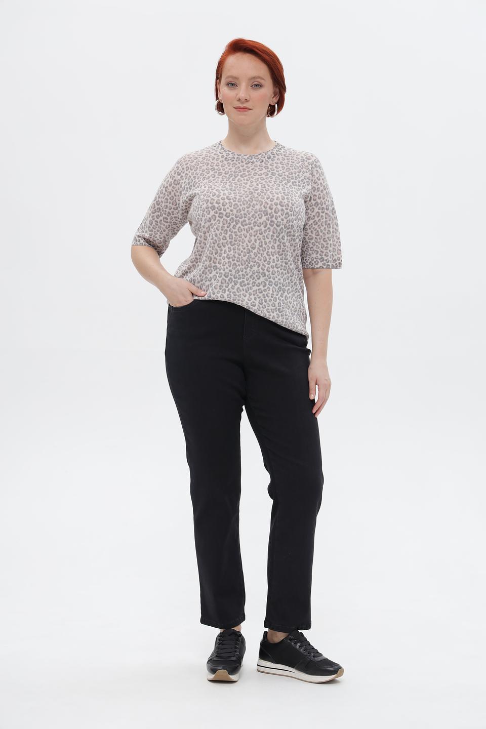 Джинсы Anna Montana черные с эластаном