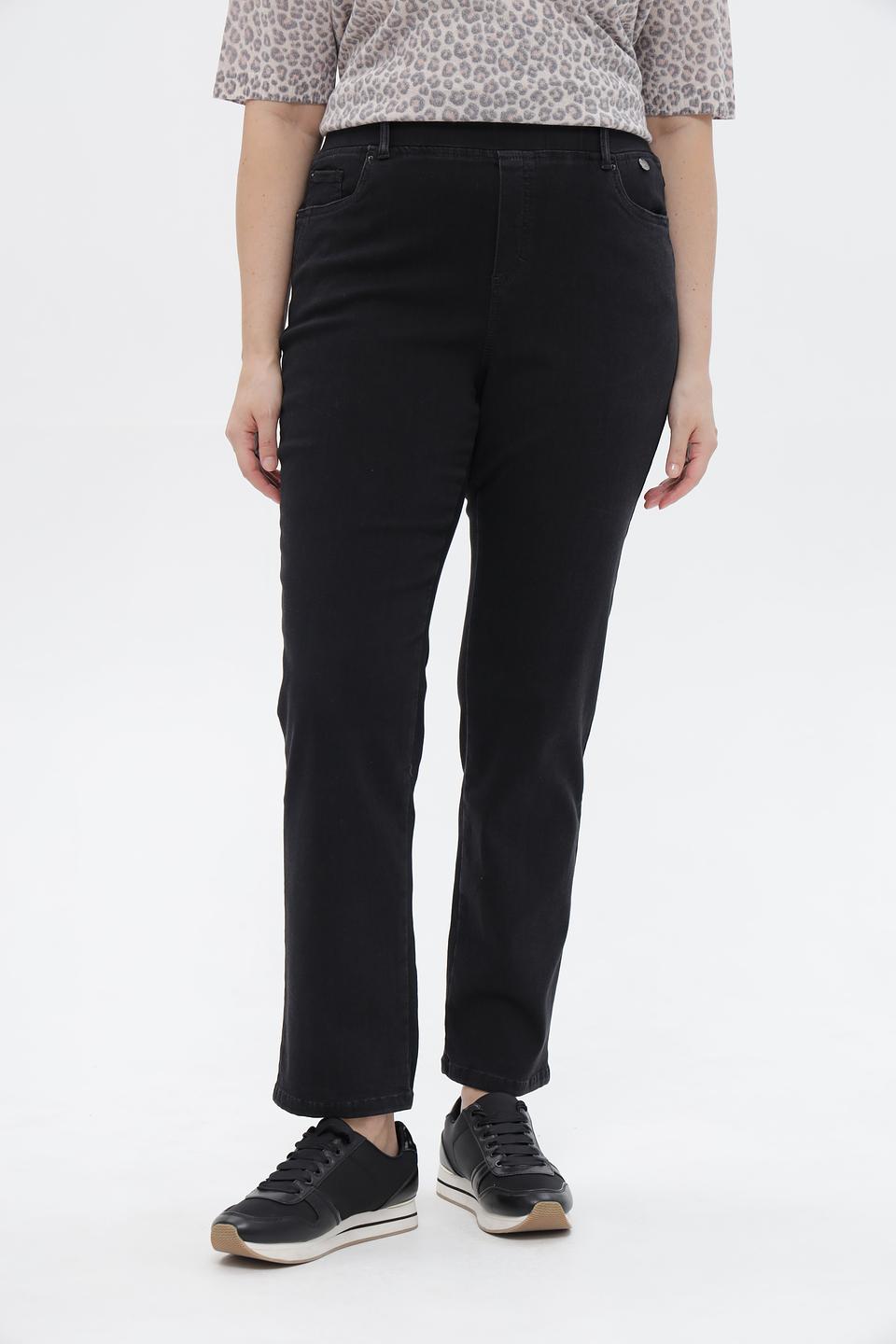 Джинсы Anna Montana черные с эластаном