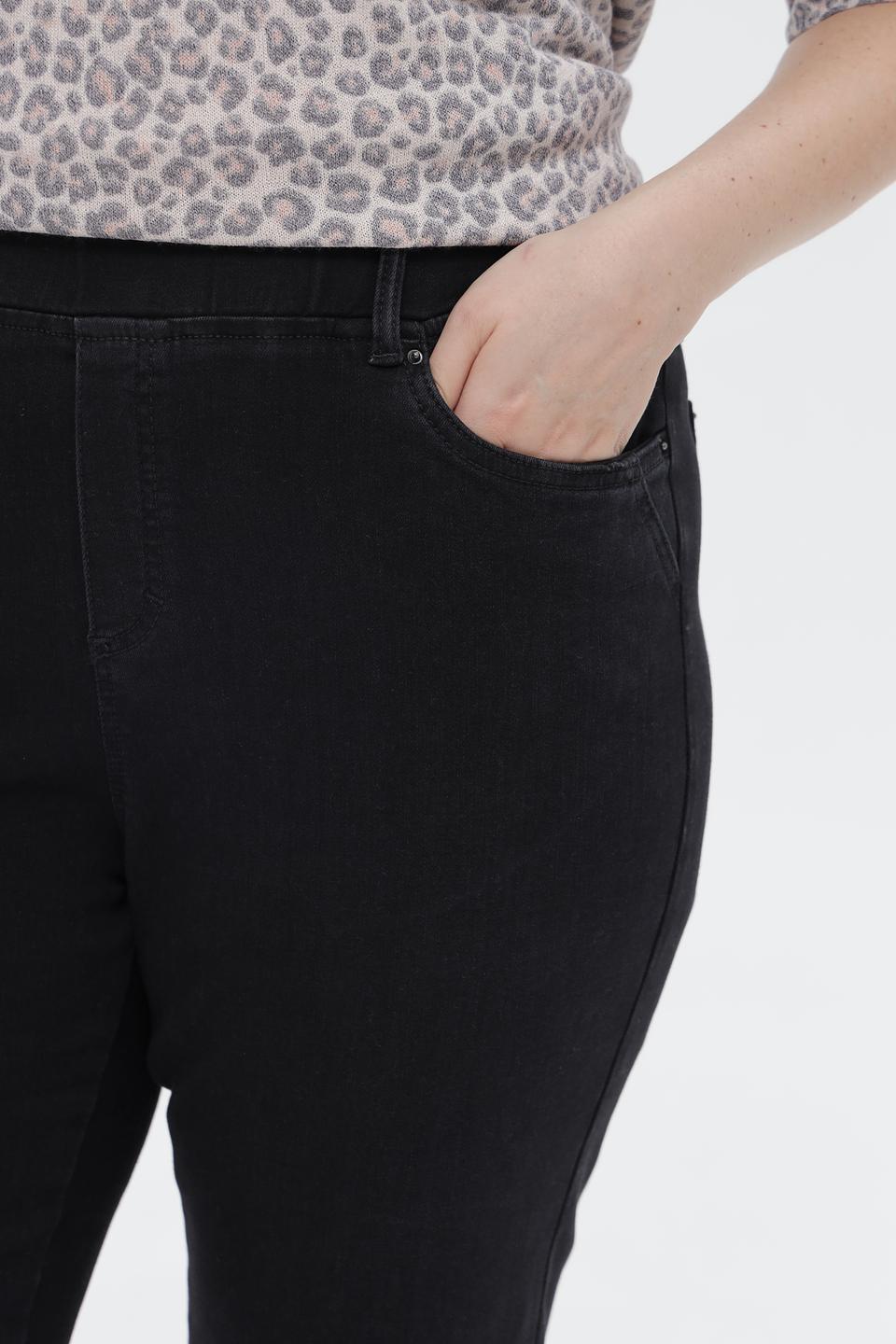 Джинсы Anna Montana черные с эластаном