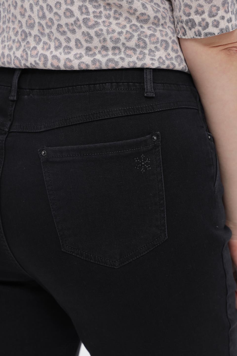 Джинсы Anna Montana черные с эластаном