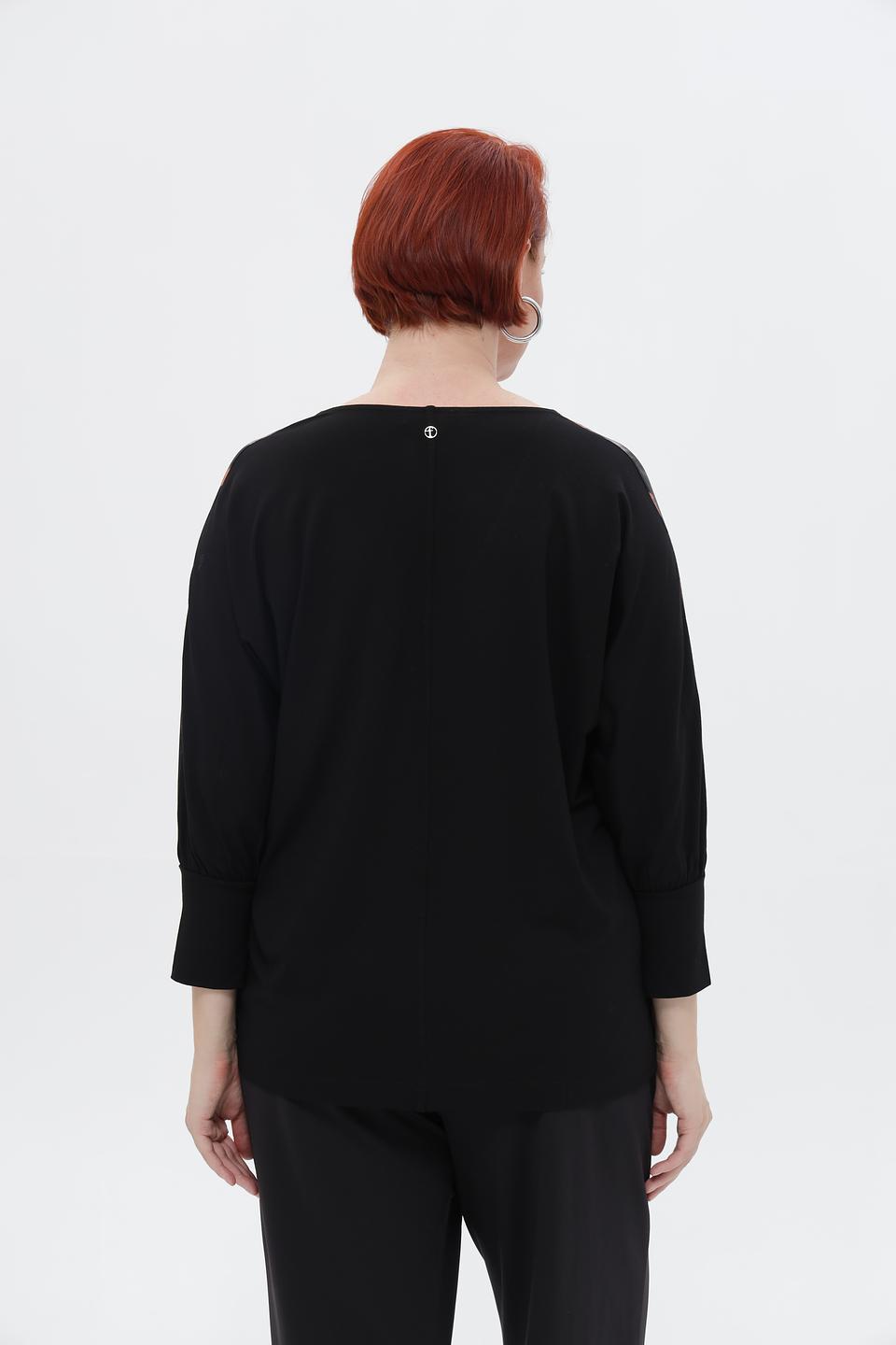 Блузка Frapp с абстрактным принтом