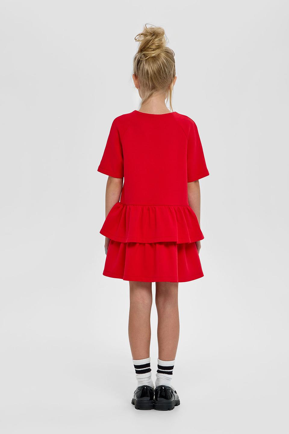 Платье Choupette дев. красное